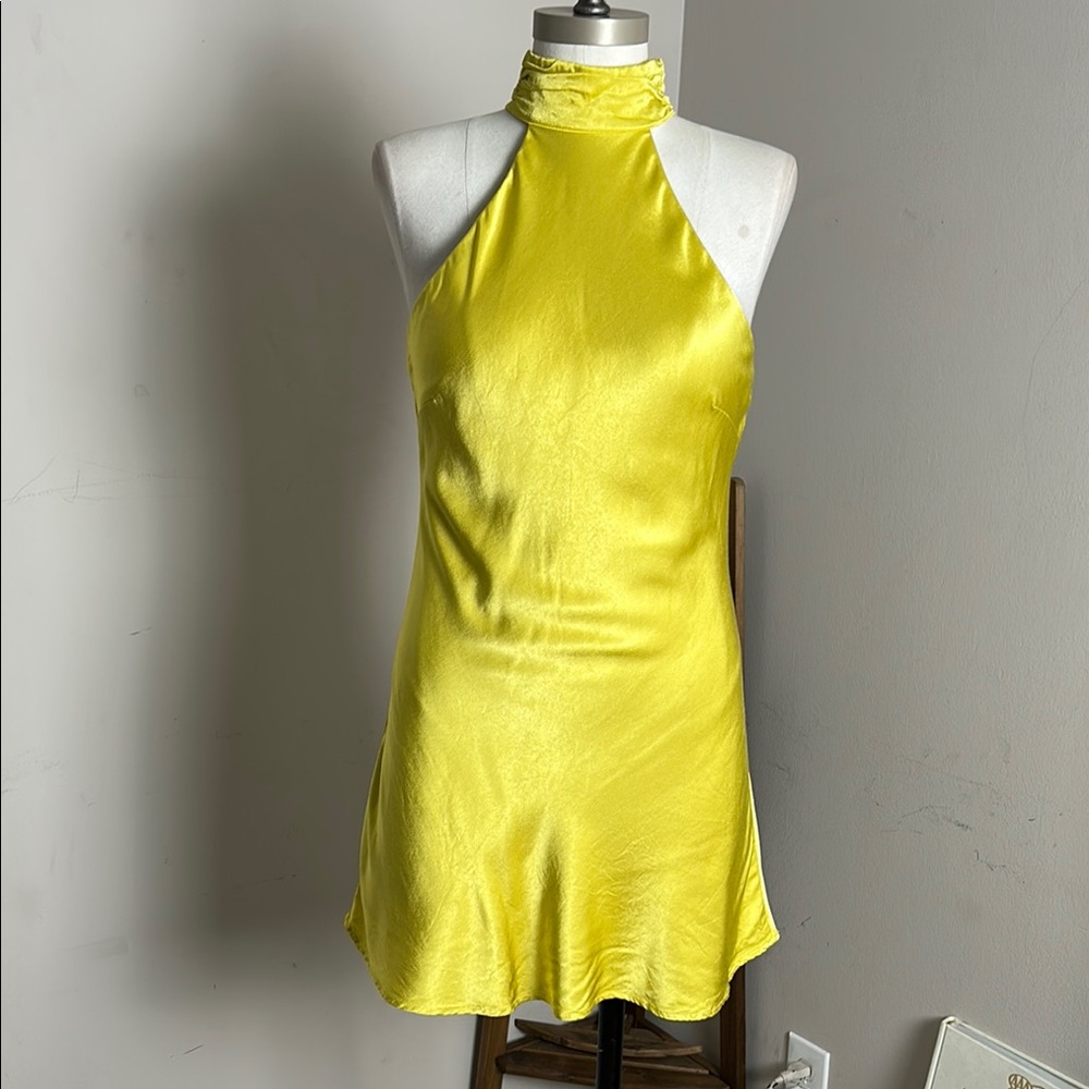 MESHKI Claire A-Line Mini Dress size M - Picture 2 of 14